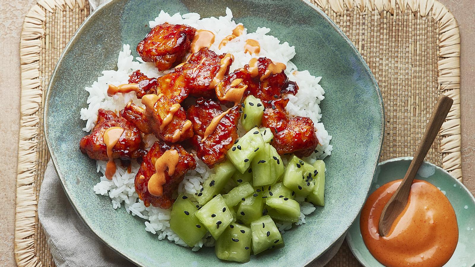 Gochujang Chicken Rice Bowl