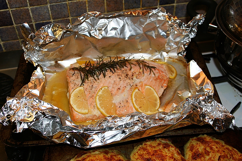Honey Soy Baked Salmon