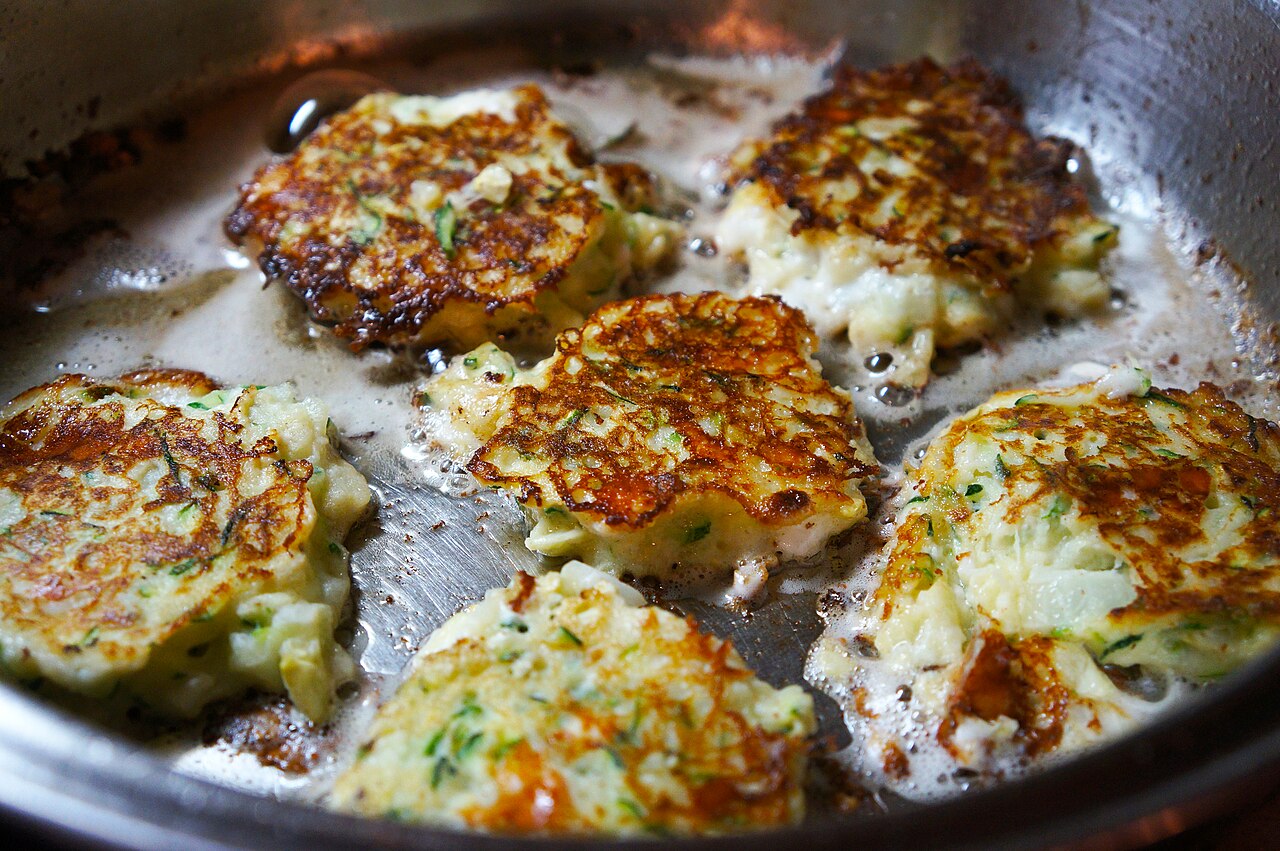 Courgette Fritters