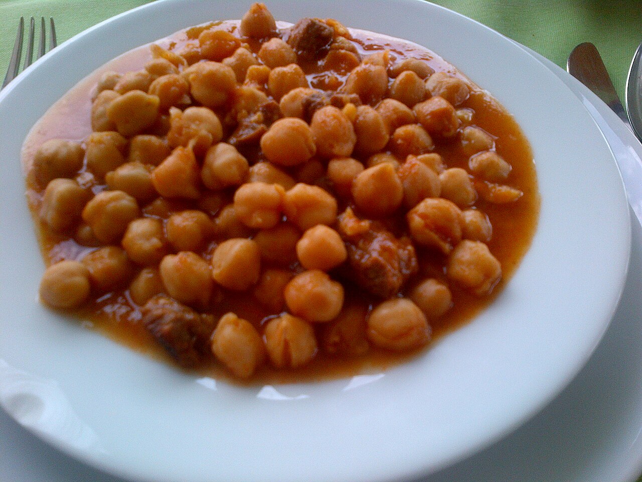 Revithada (Baked Chickpeas)